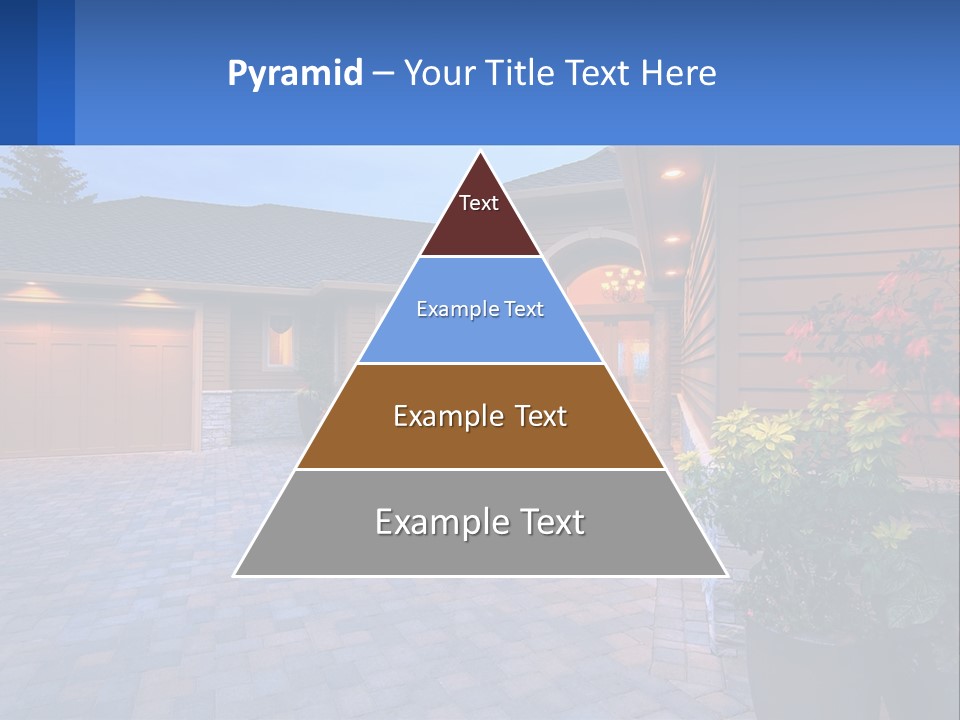 Driveway Home Estate PowerPoint Template