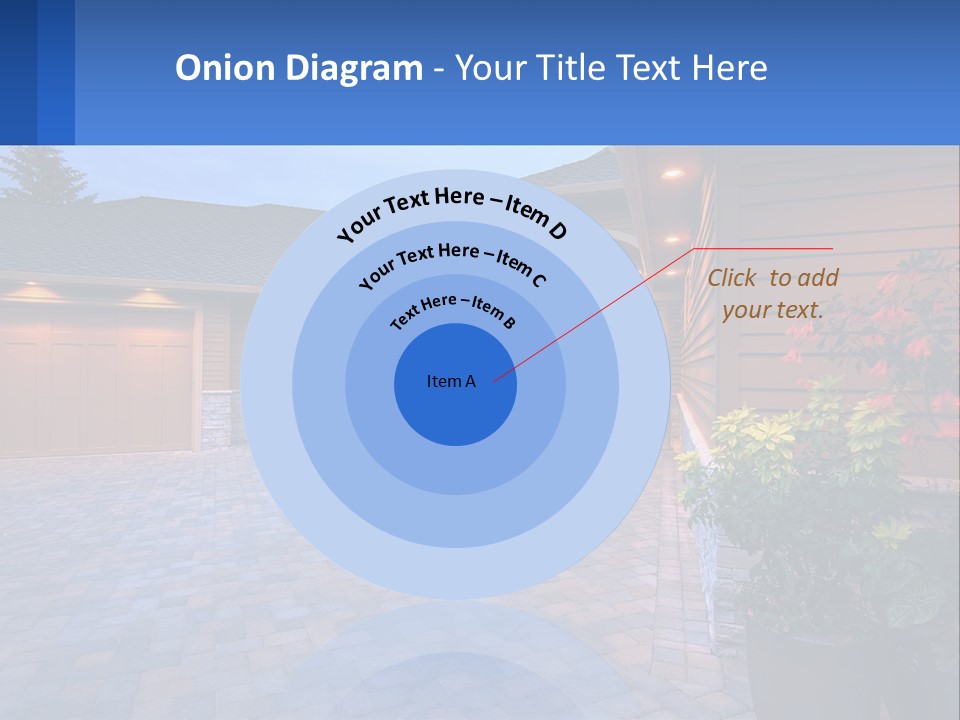 Driveway Home Estate PowerPoint Template