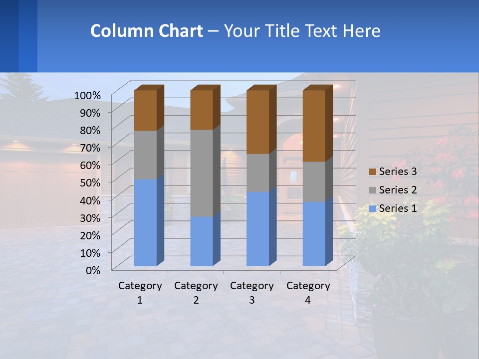 Driveway Home Estate PowerPoint Template