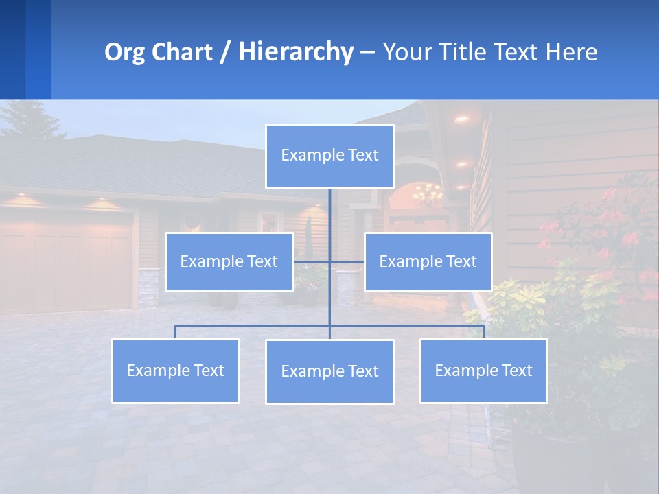 Driveway Home Estate PowerPoint Template
