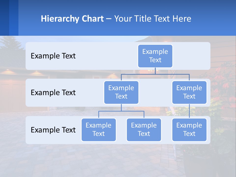 Driveway Home Estate PowerPoint Template