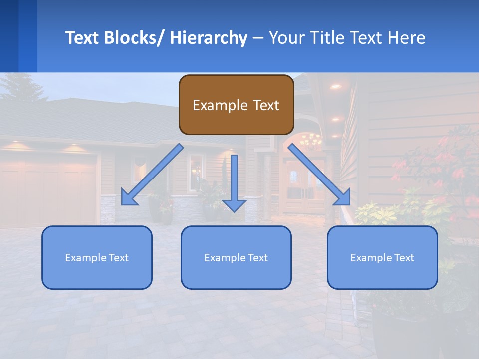 Driveway Home Estate PowerPoint Template