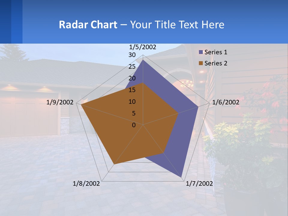 Driveway Home Estate PowerPoint Template