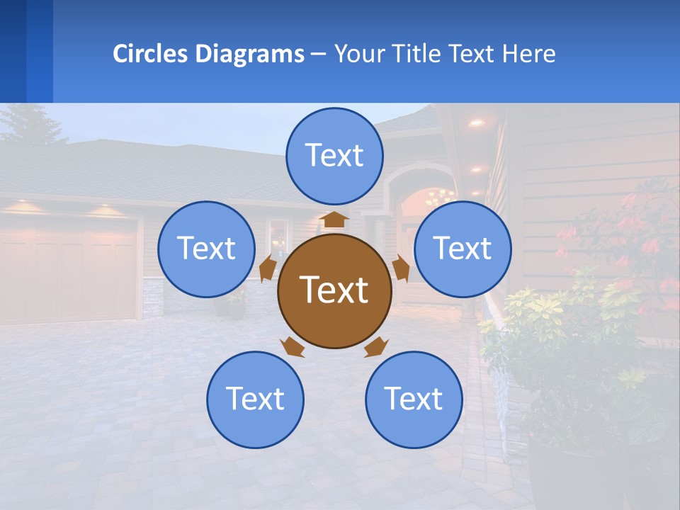 Driveway Home Estate PowerPoint Template