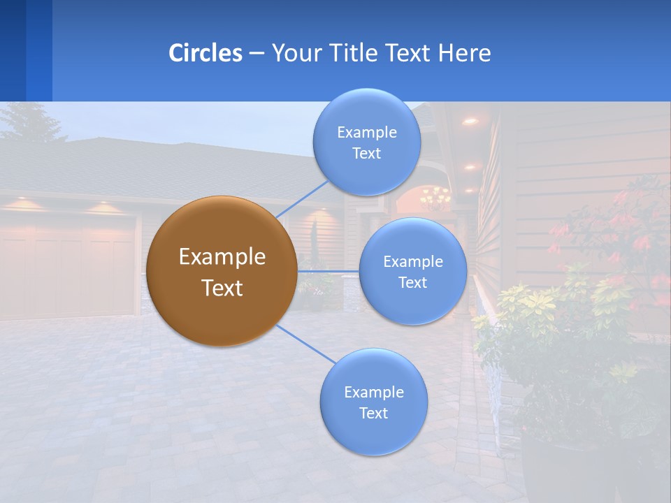 Driveway Home Estate PowerPoint Template