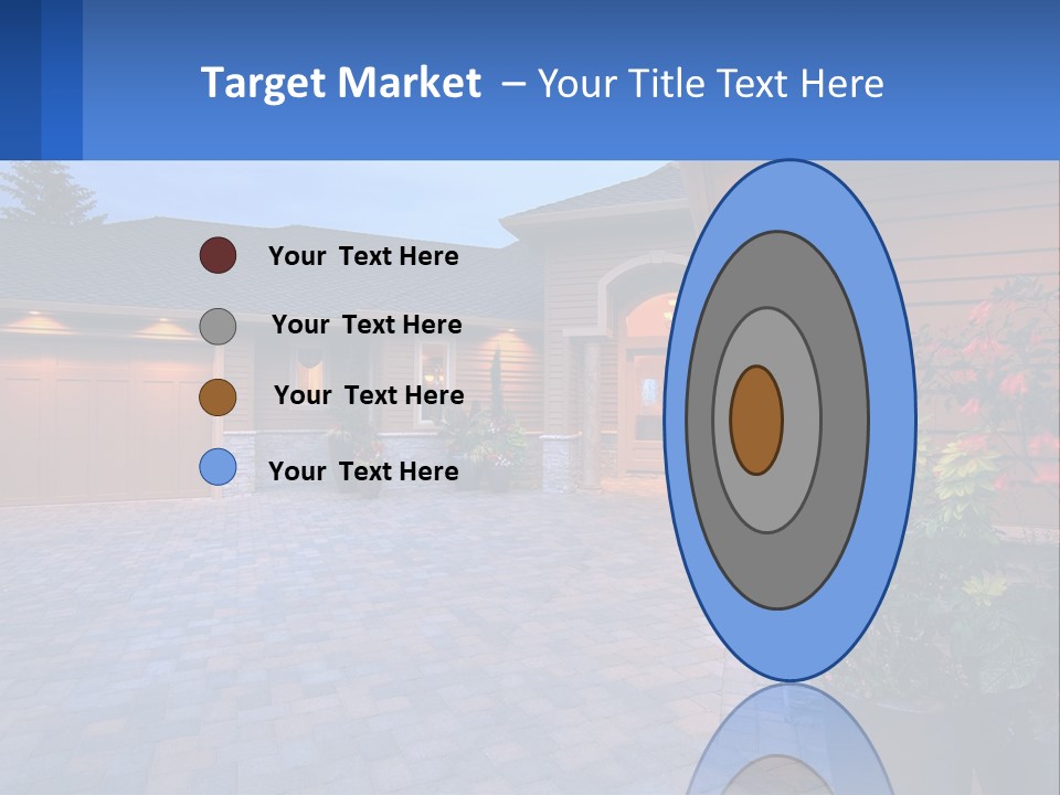 Driveway Home Estate PowerPoint Template