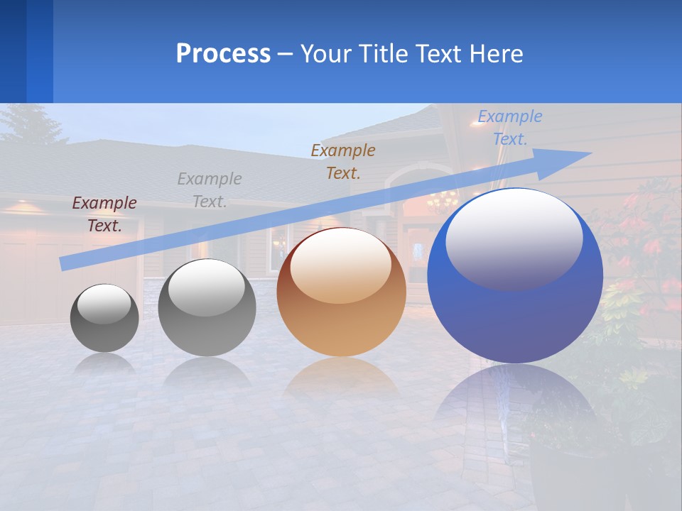 Driveway Home Estate PowerPoint Template