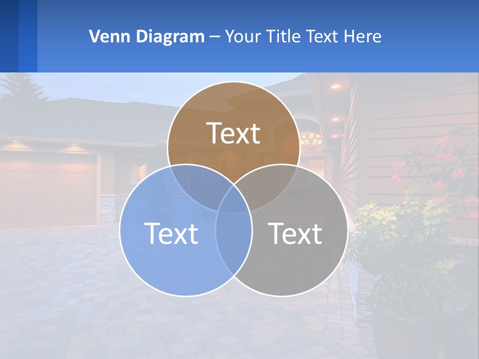 Driveway Home Estate PowerPoint Template