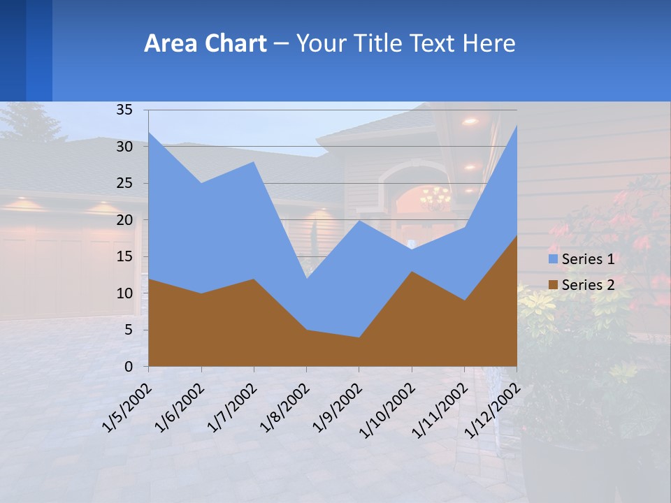 Driveway Home Estate PowerPoint Template