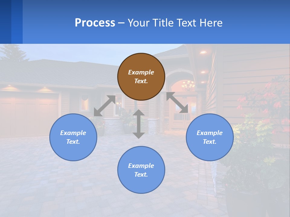 Driveway Home Estate PowerPoint Template