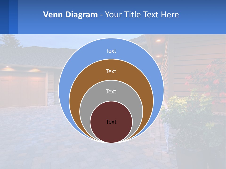 Driveway Home Estate PowerPoint Template