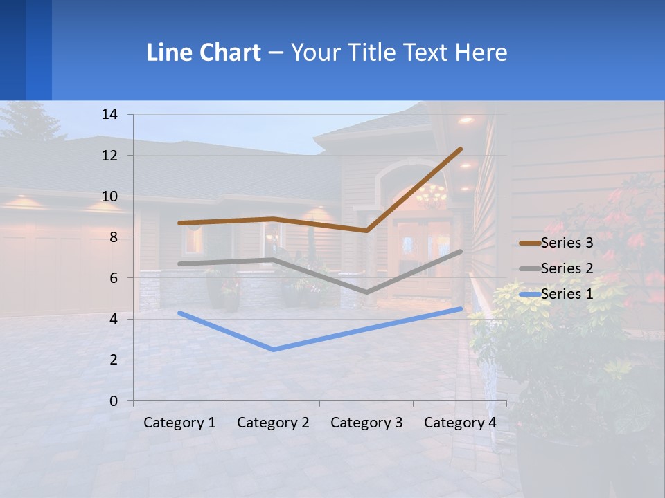 Driveway Home Estate PowerPoint Template