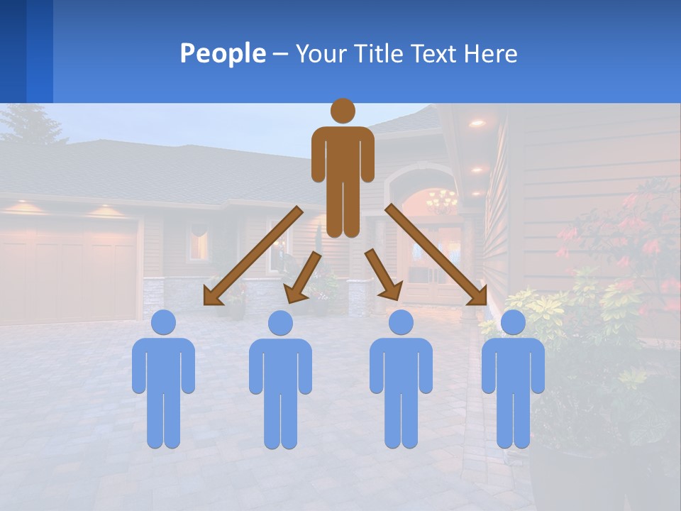 Driveway Home Estate PowerPoint Template