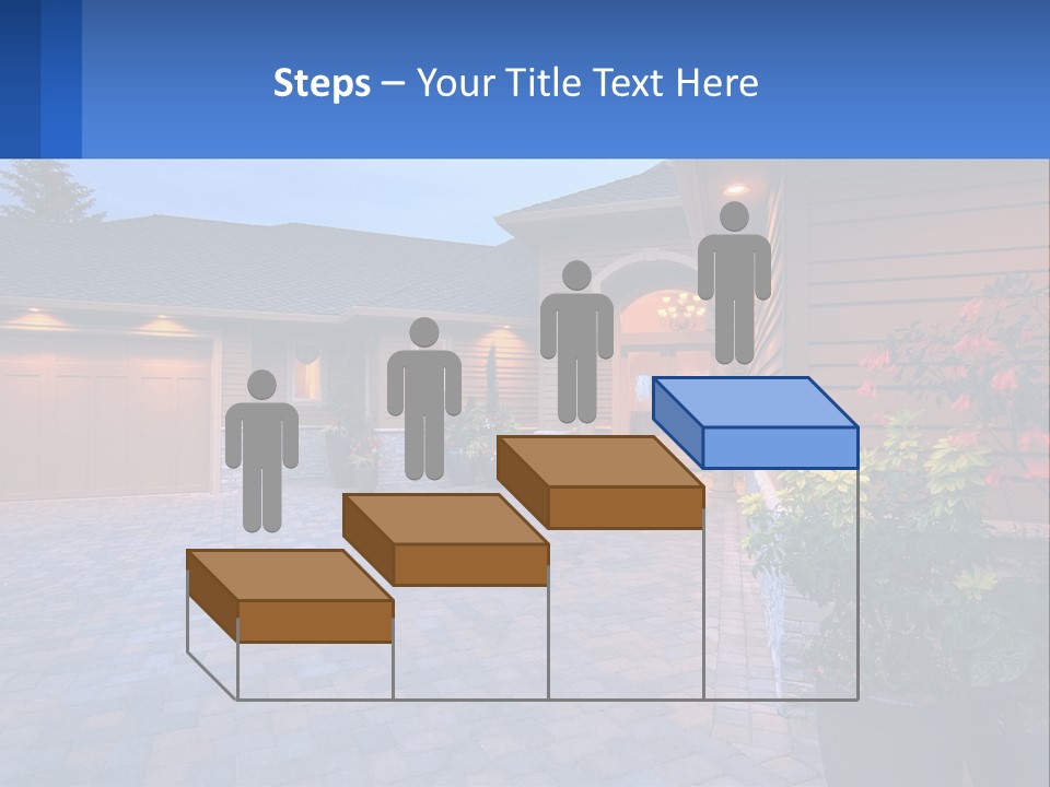 Driveway Home Estate PowerPoint Template