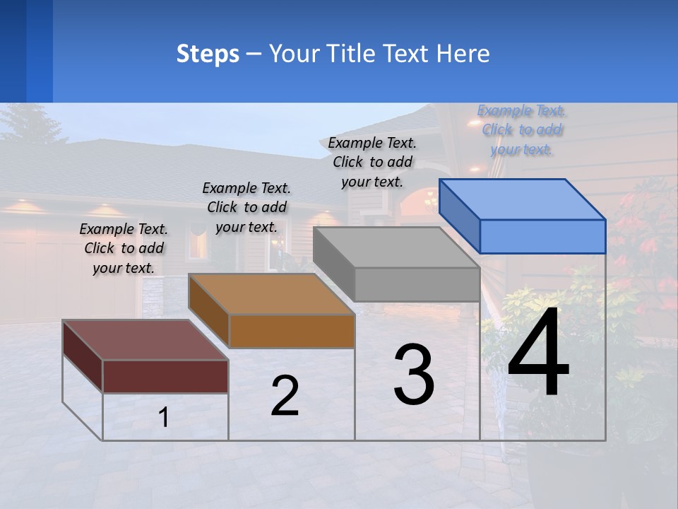 Driveway Home Estate PowerPoint Template