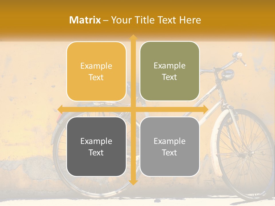 Obsolete Wall Scene PowerPoint Template