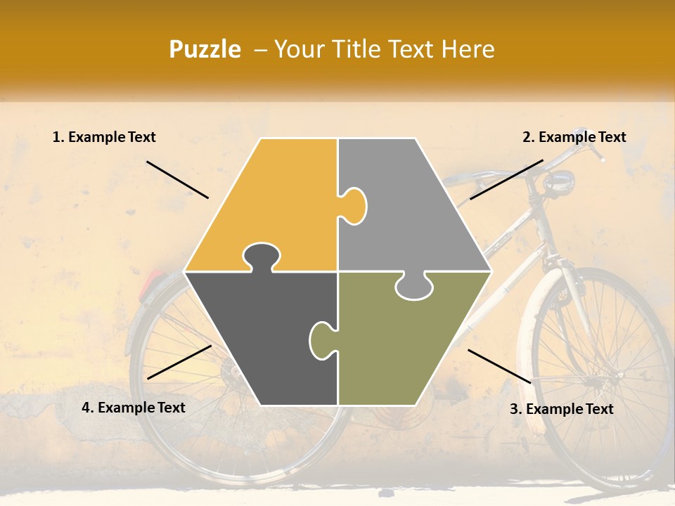 Obsolete Wall Scene PowerPoint Template