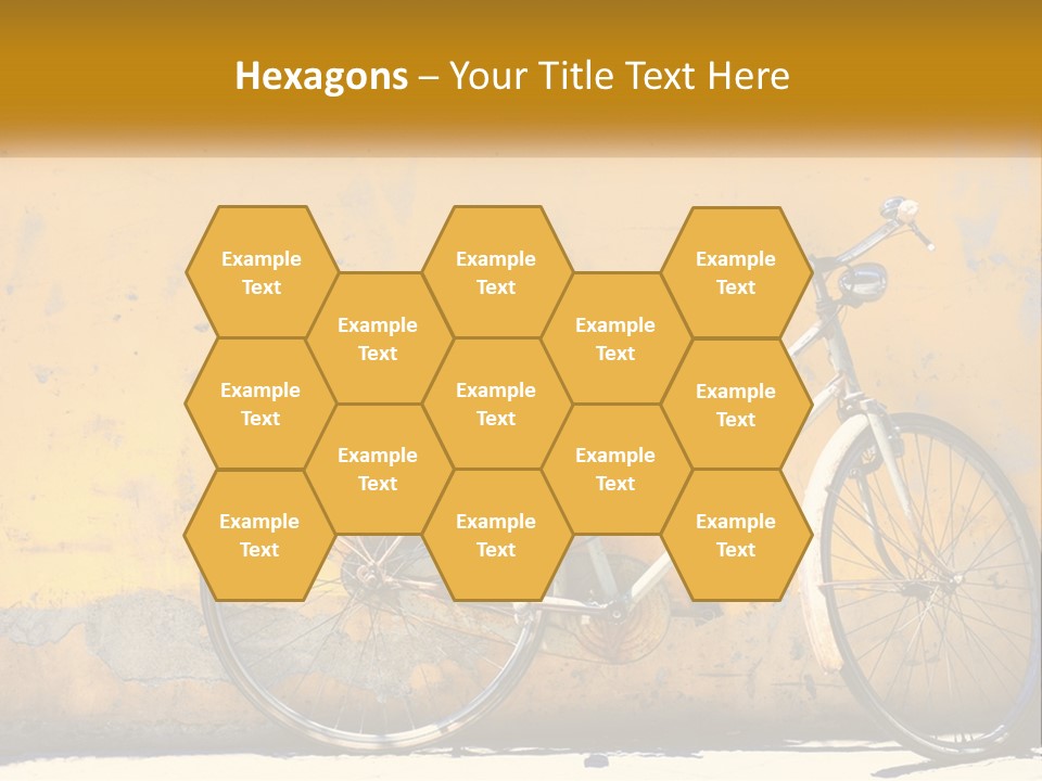 Obsolete Wall Scene PowerPoint Template
