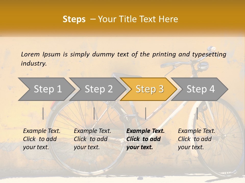 Obsolete Wall Scene PowerPoint Template