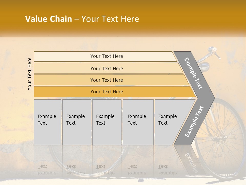 Obsolete Wall Scene PowerPoint Template