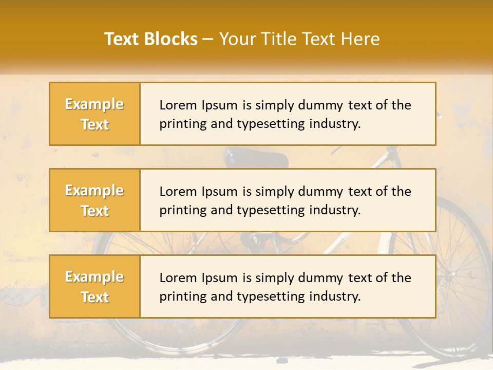 Obsolete Wall Scene PowerPoint Template