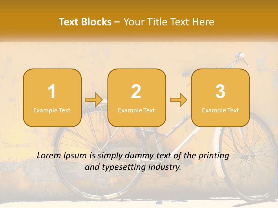 Obsolete Wall Scene PowerPoint Template