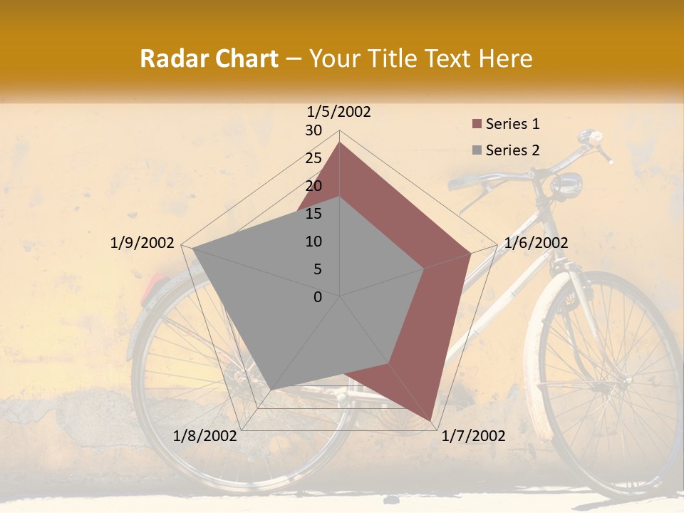 Obsolete Wall Scene PowerPoint Template