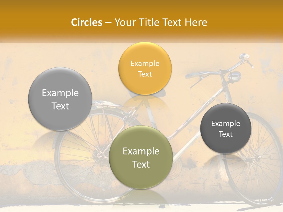 Obsolete Wall Scene PowerPoint Template