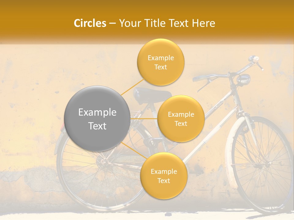 Obsolete Wall Scene PowerPoint Template