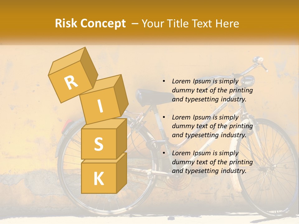 Obsolete Wall Scene PowerPoint Template