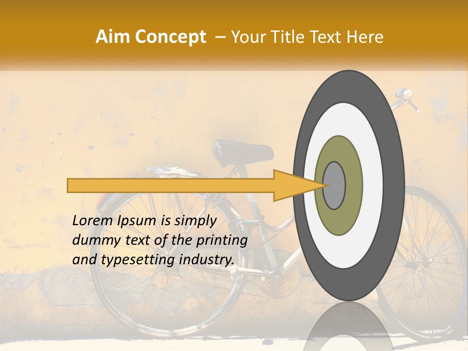 Obsolete Wall Scene PowerPoint Template