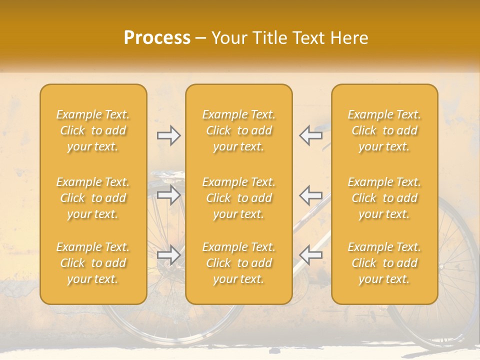Obsolete Wall Scene PowerPoint Template