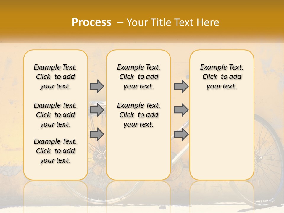 Obsolete Wall Scene PowerPoint Template