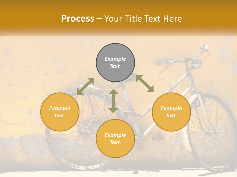 Obsolete Wall Scene PowerPoint Template
