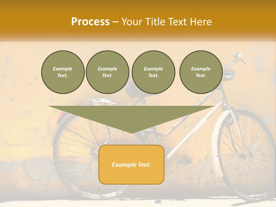 Obsolete Wall Scene PowerPoint Template