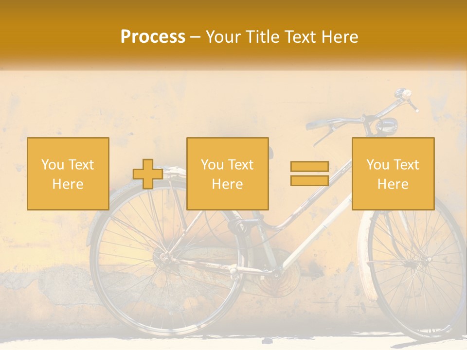 Obsolete Wall Scene PowerPoint Template