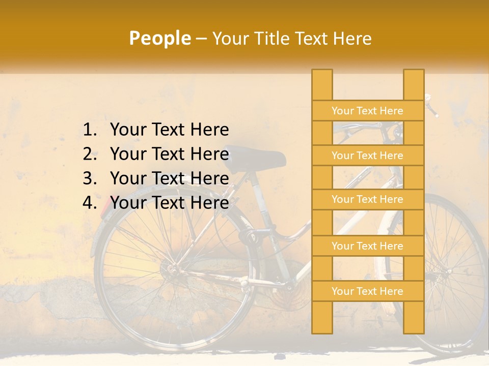 Obsolete Wall Scene PowerPoint Template