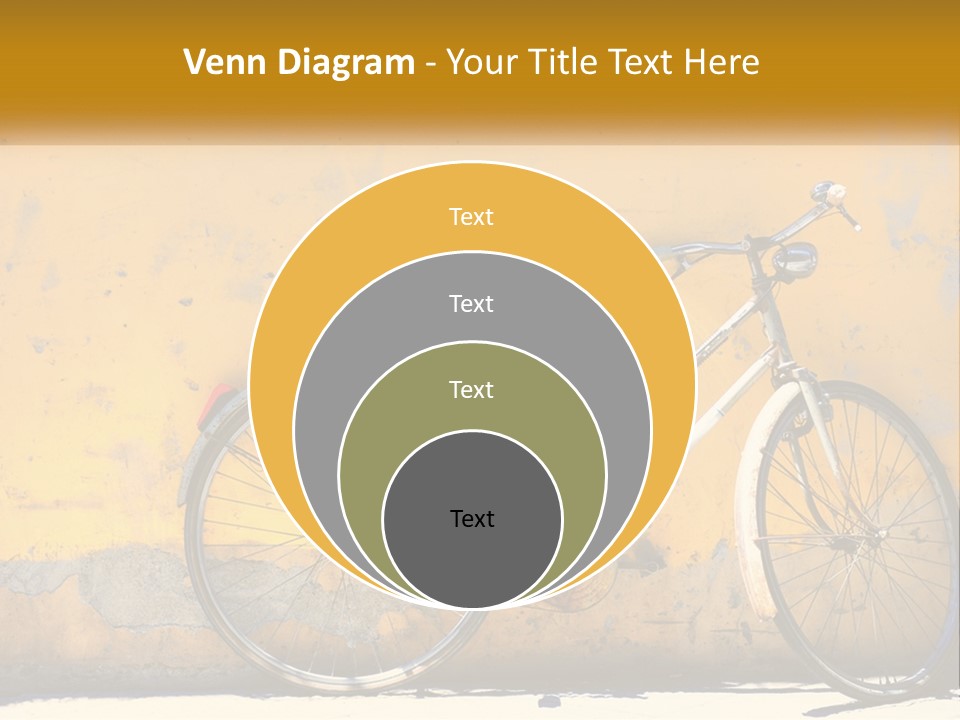 Obsolete Wall Scene PowerPoint Template