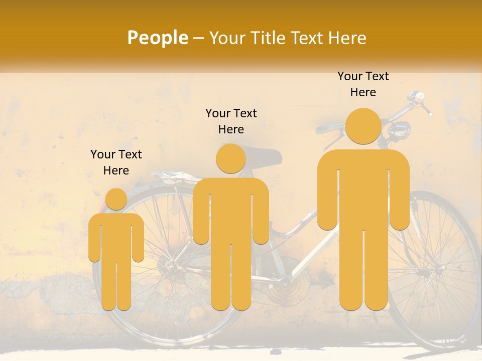 Obsolete Wall Scene PowerPoint Template