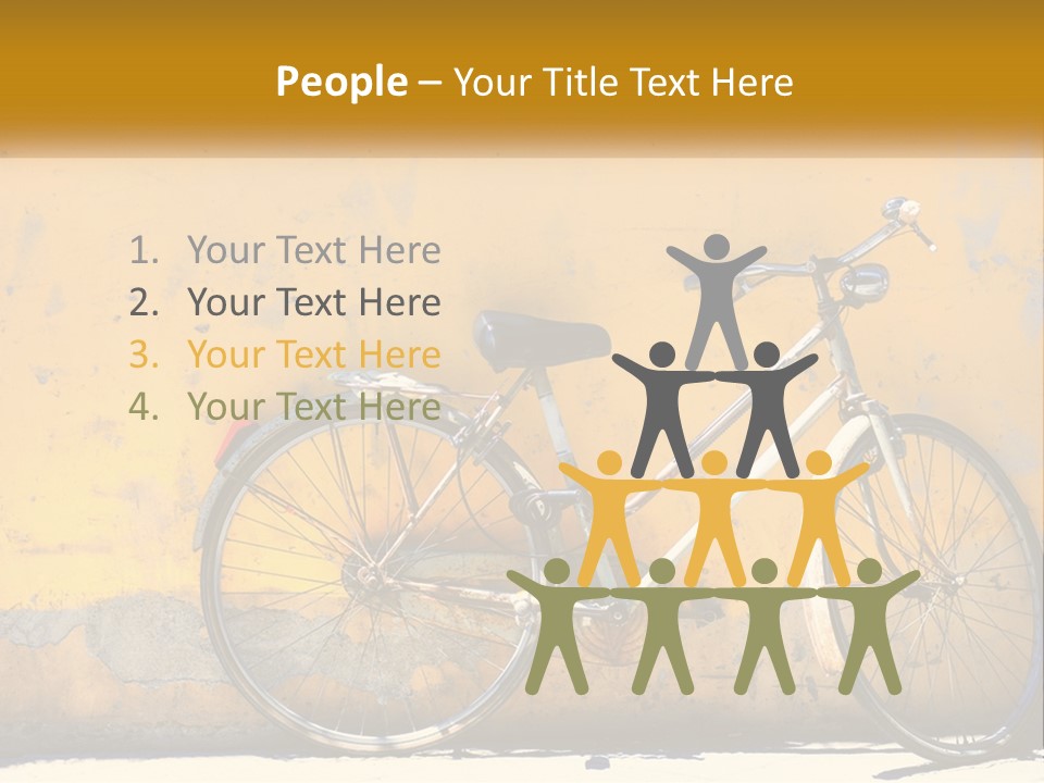 Obsolete Wall Scene PowerPoint Template