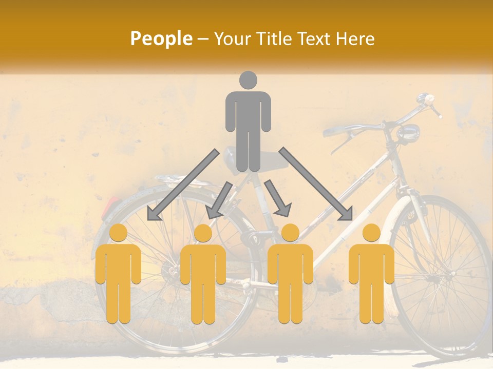 Obsolete Wall Scene PowerPoint Template