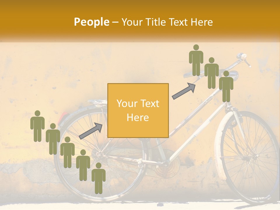 Obsolete Wall Scene PowerPoint Template