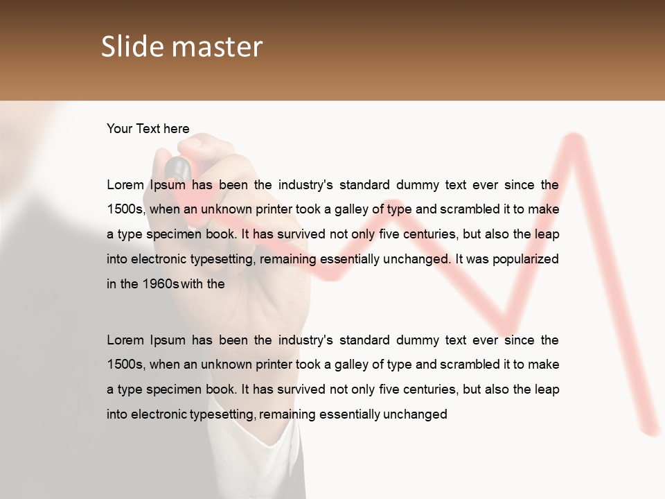 Growth White Investment PowerPoint Template