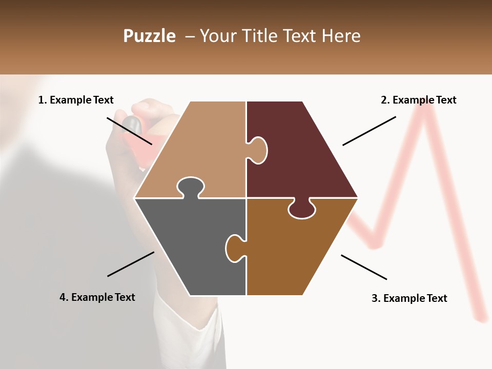 Growth White Investment PowerPoint Template