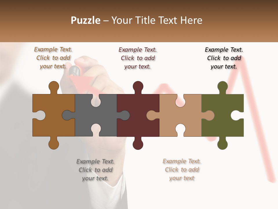 Growth White Investment PowerPoint Template