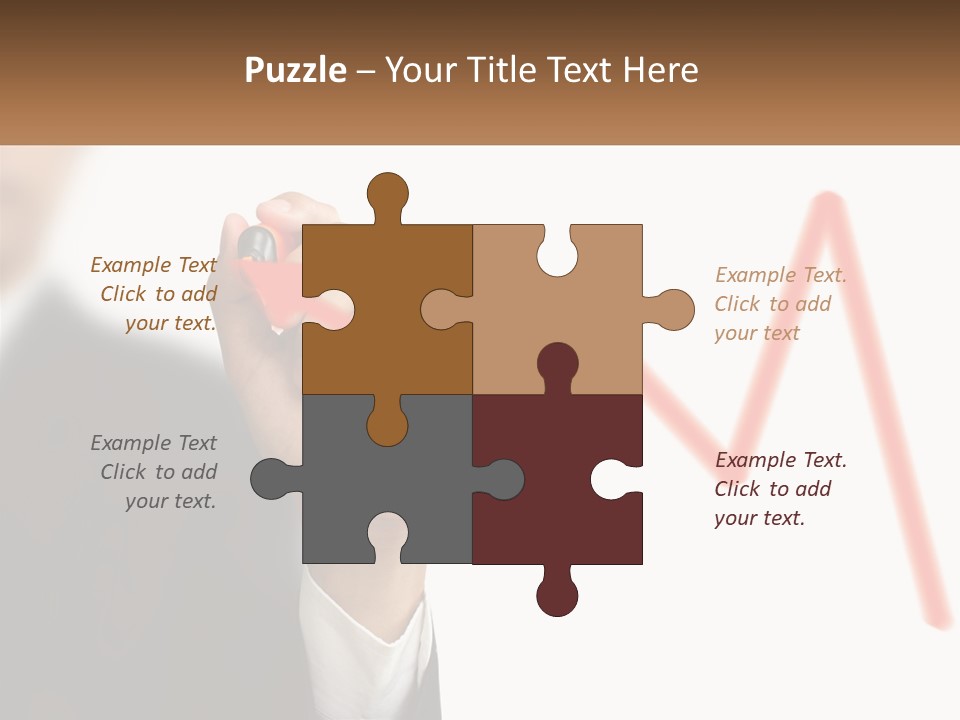 Growth White Investment PowerPoint Template