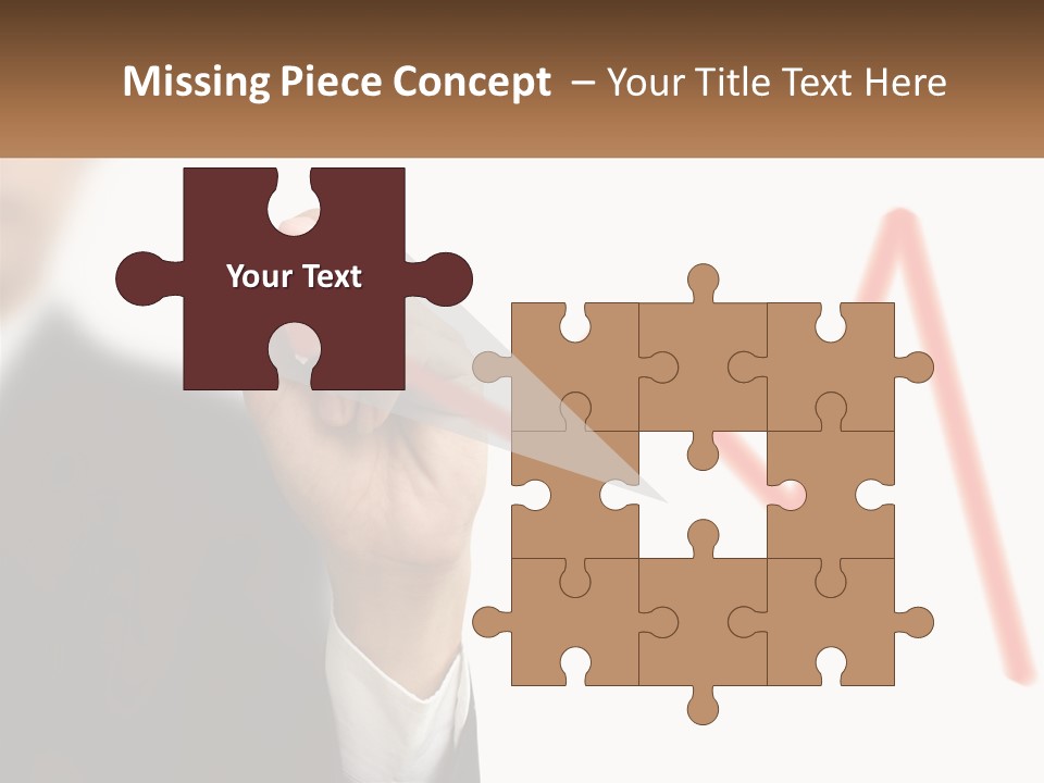 Growth White Investment PowerPoint Template