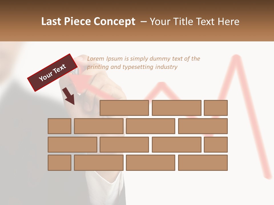 Growth White Investment PowerPoint Template