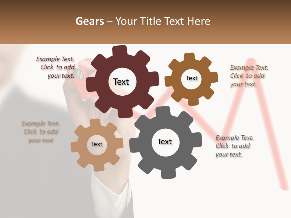 Growth White Investment PowerPoint Template