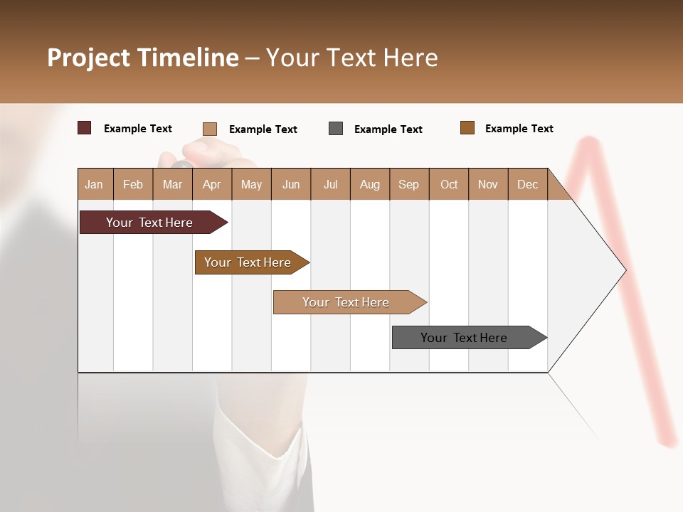Growth White Investment PowerPoint Template